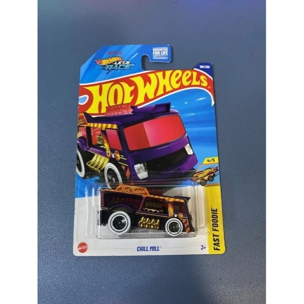Hot Wheels Chill Mill Boys 1:64 Purple New Treasure Hunt Fast Foodie 180-250